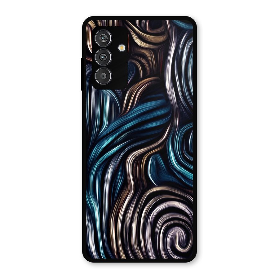 Oil Paint Artwork Metal Back Case for Galaxy F13