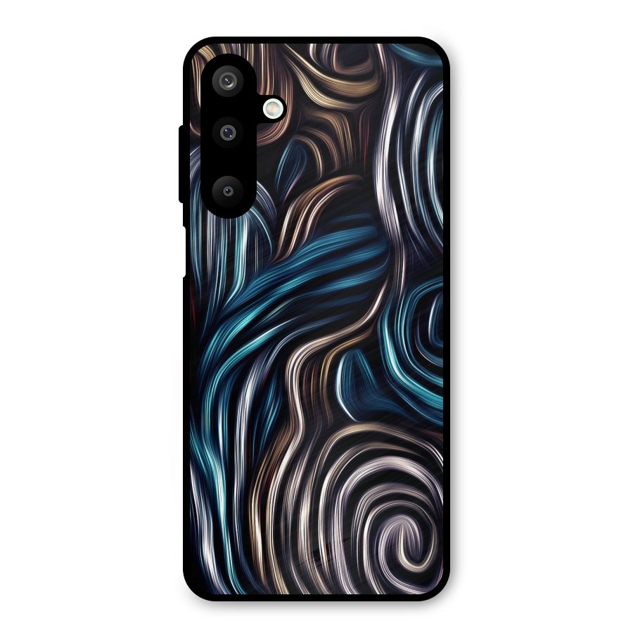 Oil Paint Artwork Metal Back Case for Galaxy M16