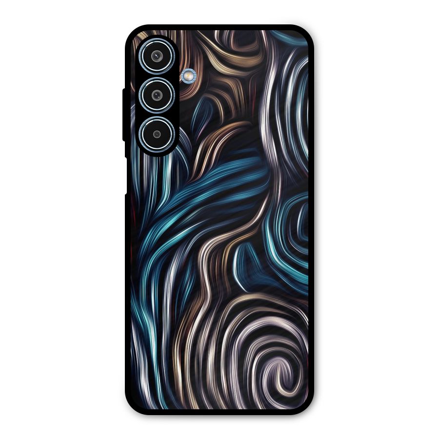 Oil Paint Artwork Metal Back Case for Galaxy M35