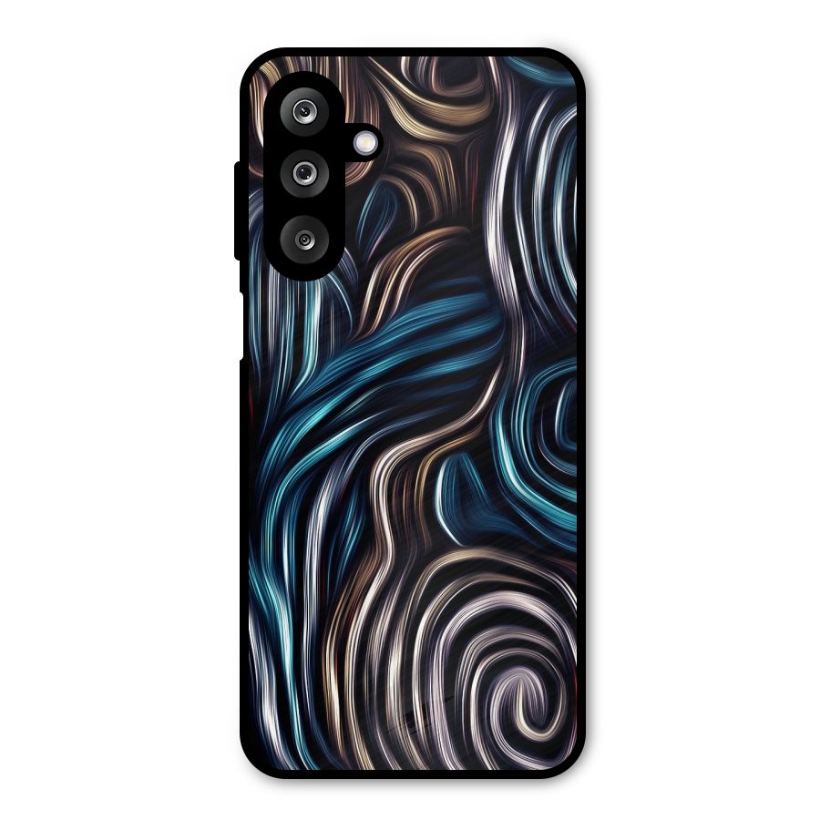 Oil Paint Artwork Metal Back Case for Galaxy M36