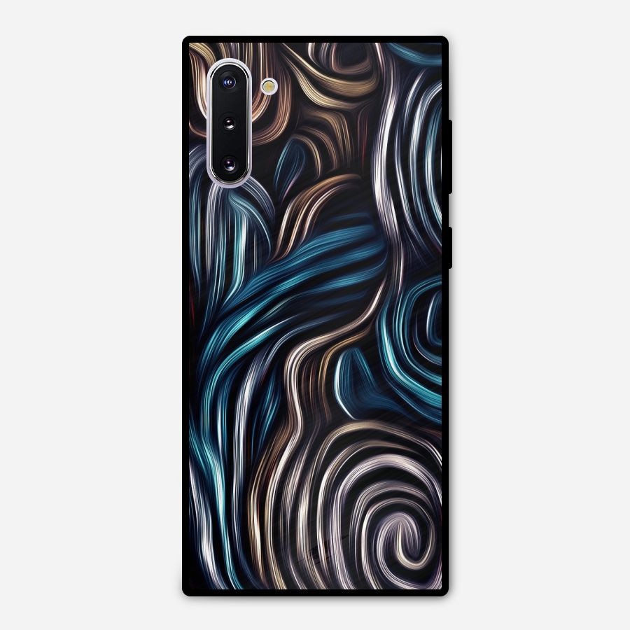 Oil Paint Artwork Metal Back Case for Galaxy Note 10