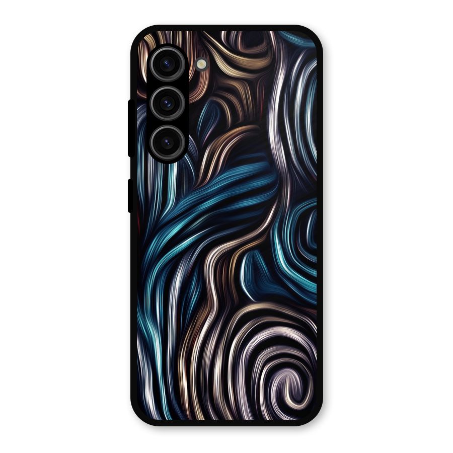 Oil Paint Artwork Metal Back Case for Galaxy S23