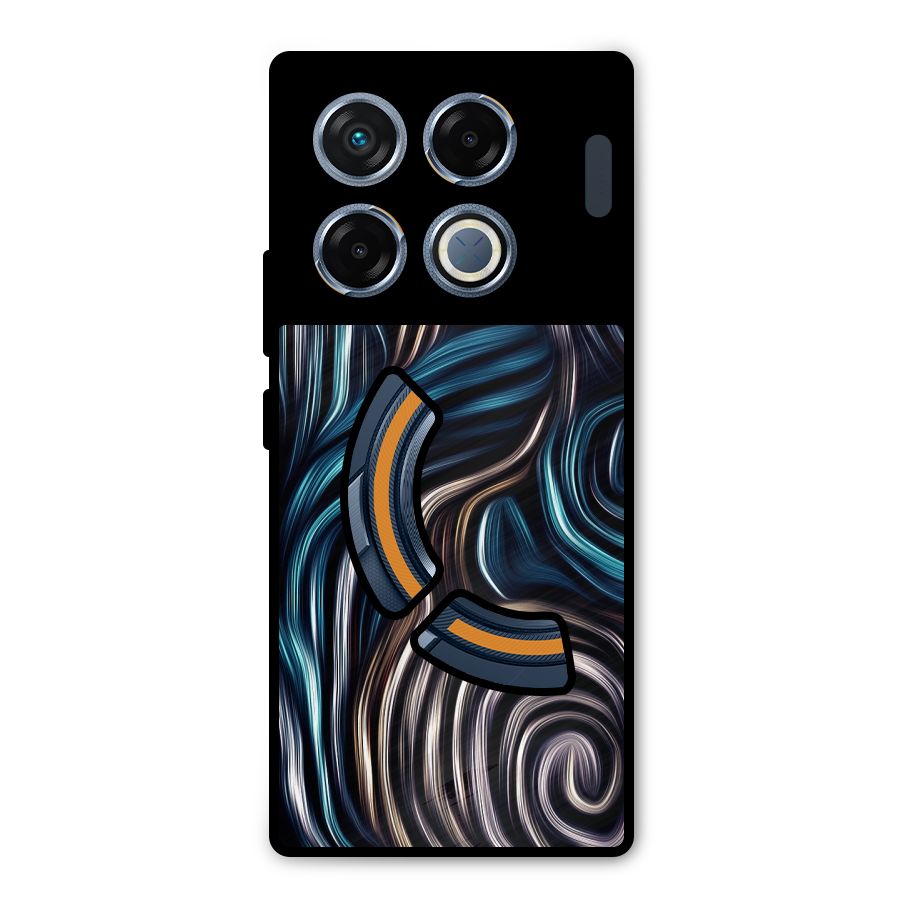 Oil Paint Artwork Metal Back Case for Infinix GT 20 Pro