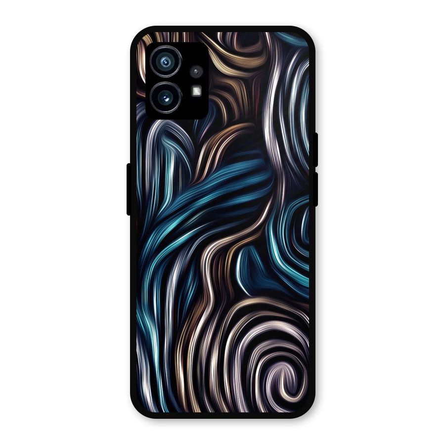 Oil Paint Artwork Metal Back Case for Nothing Phone 1