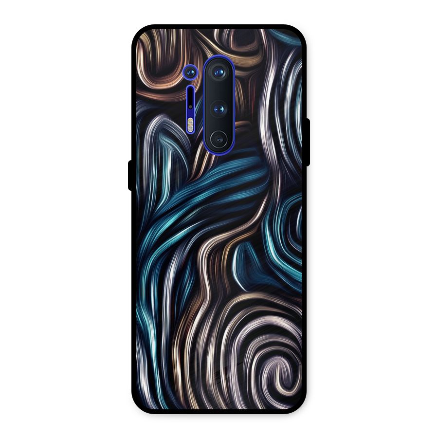 Oil Paint Artwork Metal Back Case for OnePlus 8 Pro