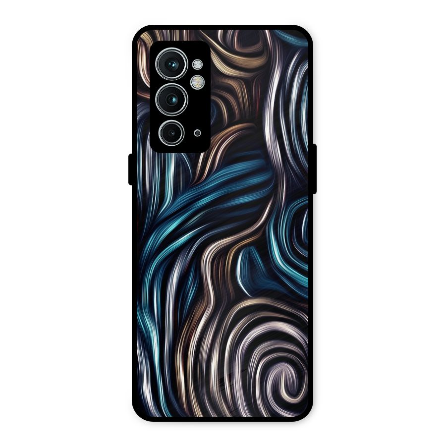 Oil Paint Artwork Metal Back Case for OnePlus 9RT 5G