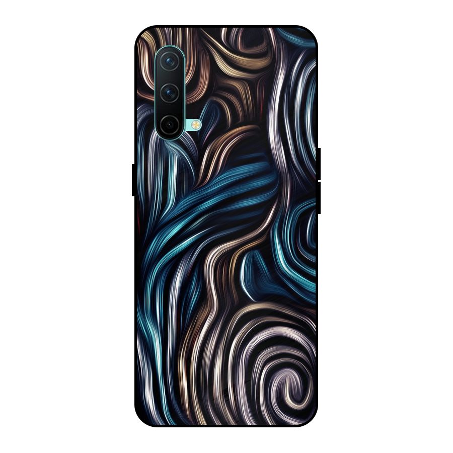 Oil Paint Artwork Metal Back Case for OnePlus Nord CE 5G