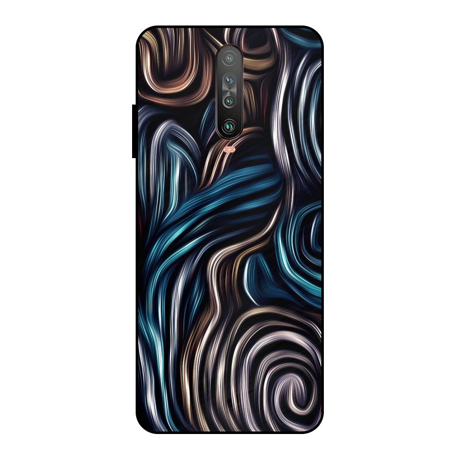 Oil Paint Artwork Metal Back Case for Poco X2