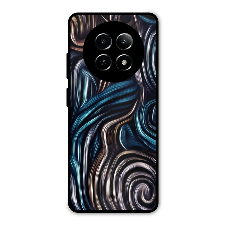Oil Paint Artwork Metal Back Case for Realme 13