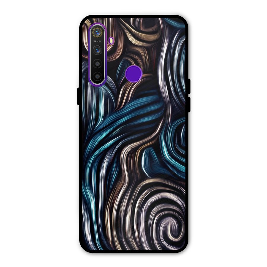 Oil Paint Artwork Metal Back Case for Realme Narzo 10