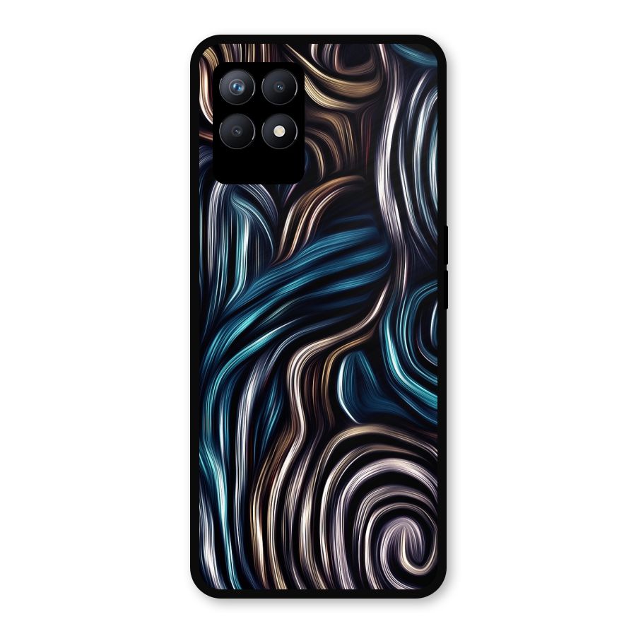Oil Paint Artwork Metal Back Case for Realme Narzo 50