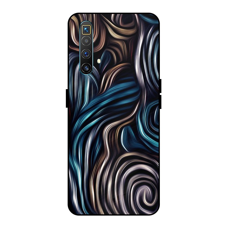 Oil Paint Artwork Metal Back Case for Realme X3 SuperZoom