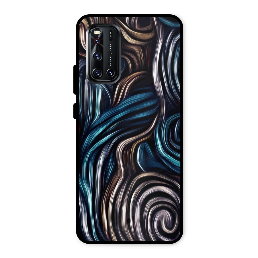 Oil Paint Artwork Metal Back Case for Vivo V19
