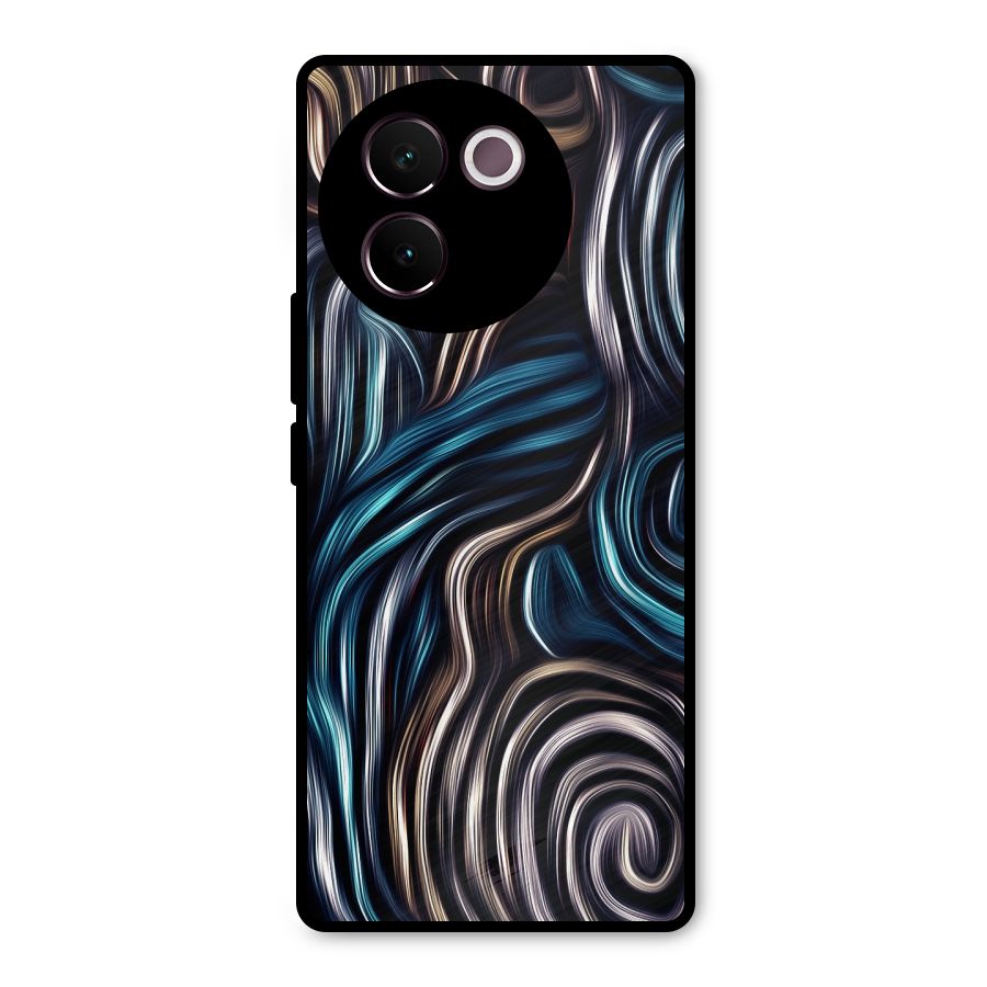 Oil Paint Artwork Metal Back Case for Vivo V30e