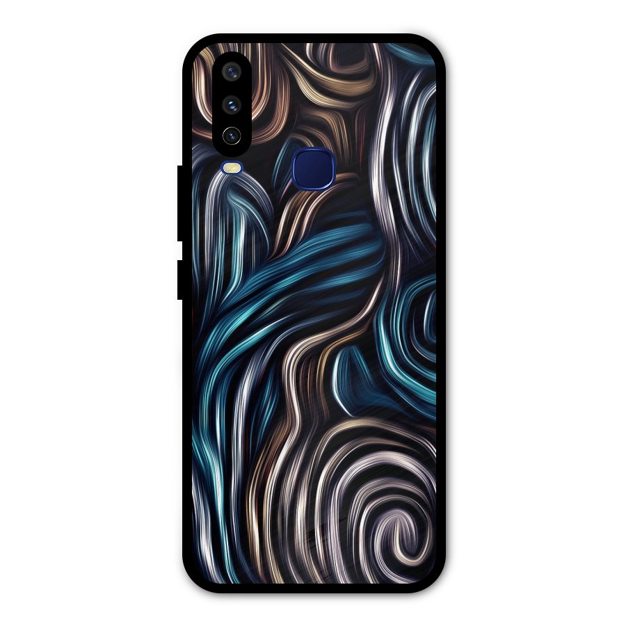 Oil Paint Artwork Metal Back Case for Vivo Y15