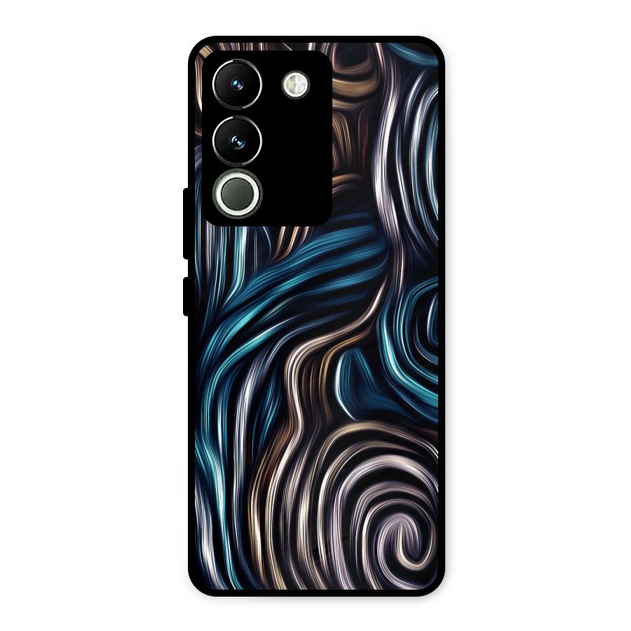 Oil Paint Artwork Metal Back Case for Vivo Y200
