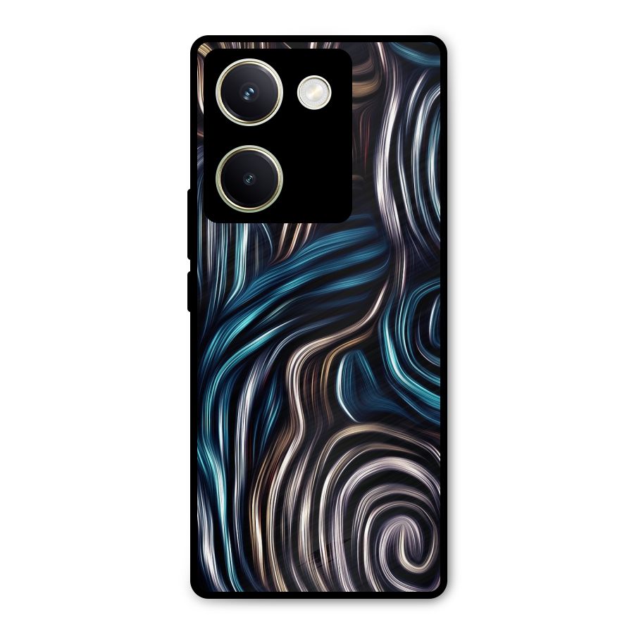 Oil Paint Artwork Metal Back Case for Vivo Y200 Pro