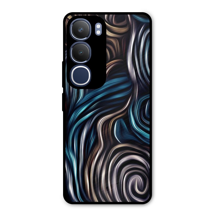 Oil Paint Artwork Metal Back Case for Vivo Y29
