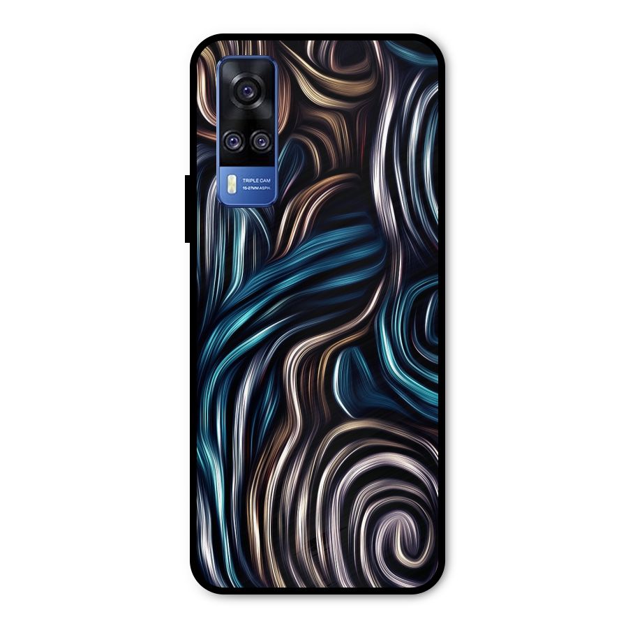 Oil Paint Artwork Metal Back Case for Vivo Y31