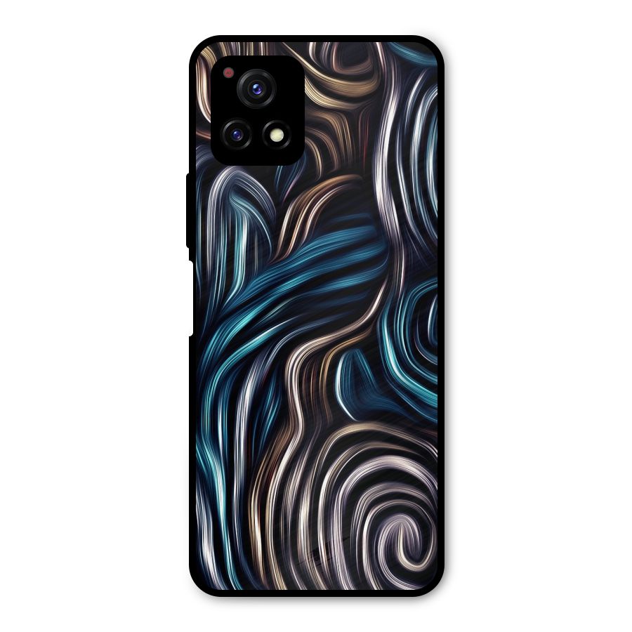 Oil Paint Artwork Metal Back Case for Vivo Y72 5G