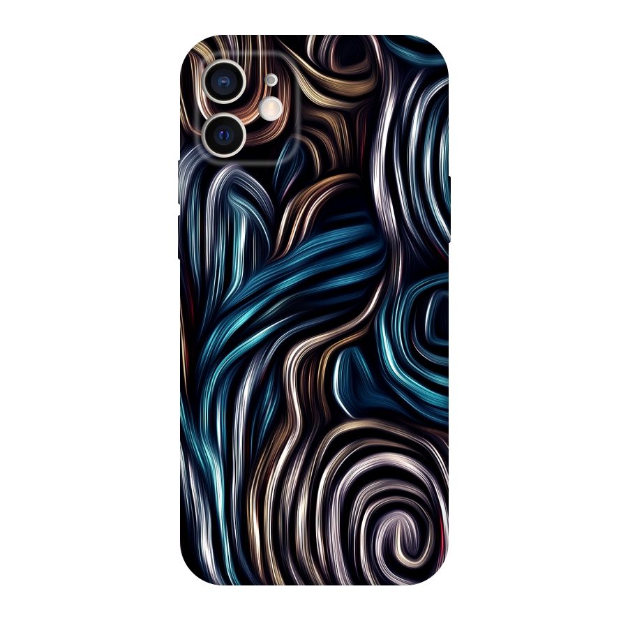 Oil Paint Artwork Original Polycarbonate Back Case for iPhone 12