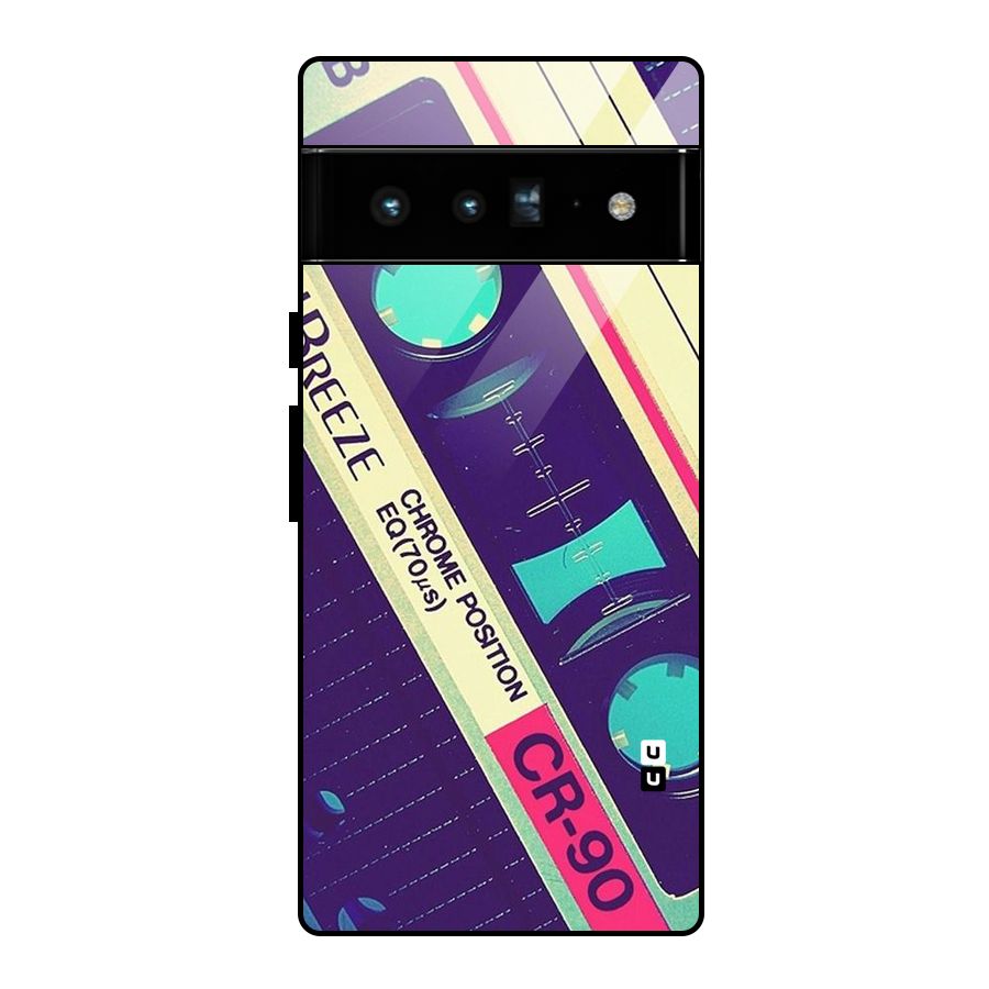 Old Casette Shade Glass Back Case for Google Pixel 6 Pro