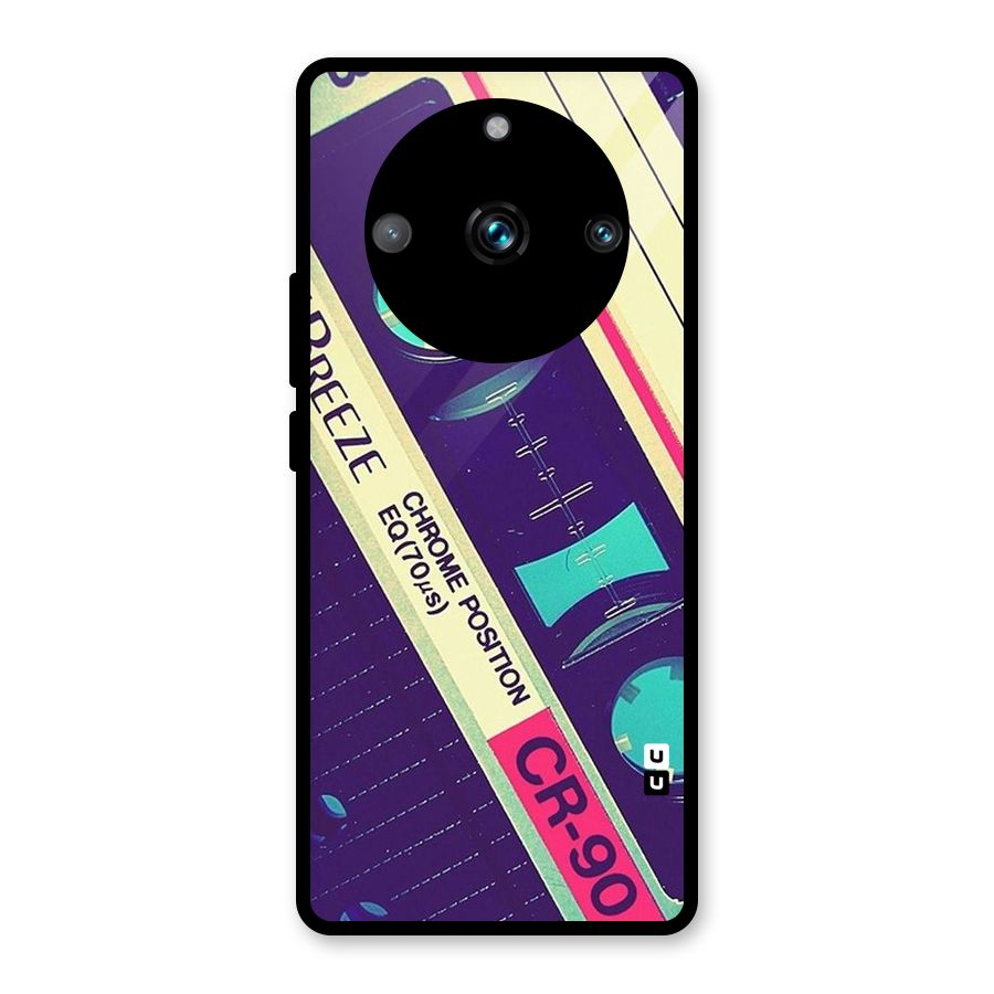 Old Casette Shade Glass Back Case for Realme Narzo 60 Pro