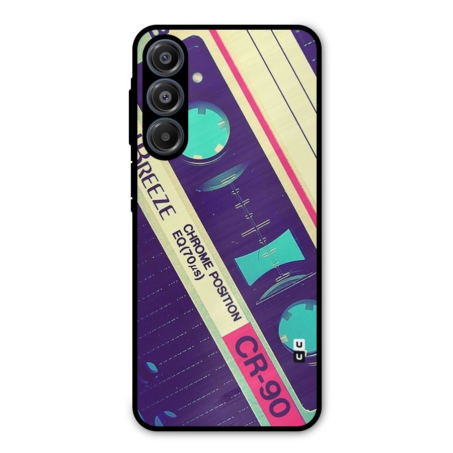 Old Casette Shade Metal Back Case for Galaxy A16 5G