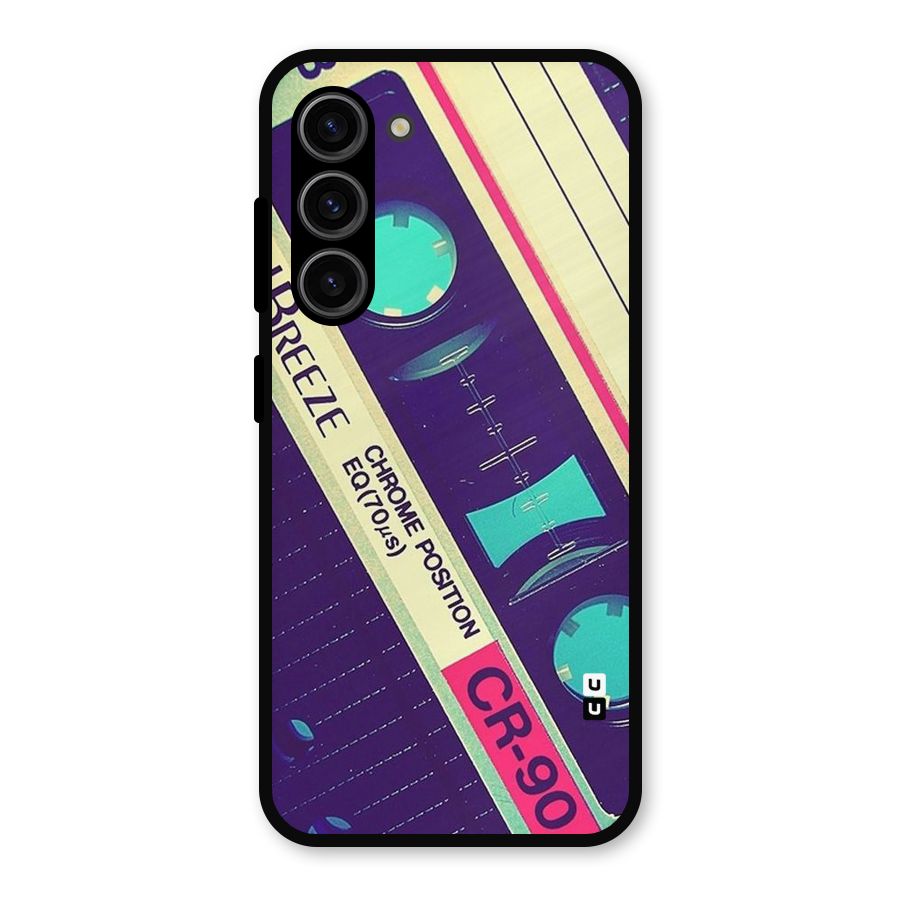 Old Casette Shade Metal Back Case for Galaxy S23