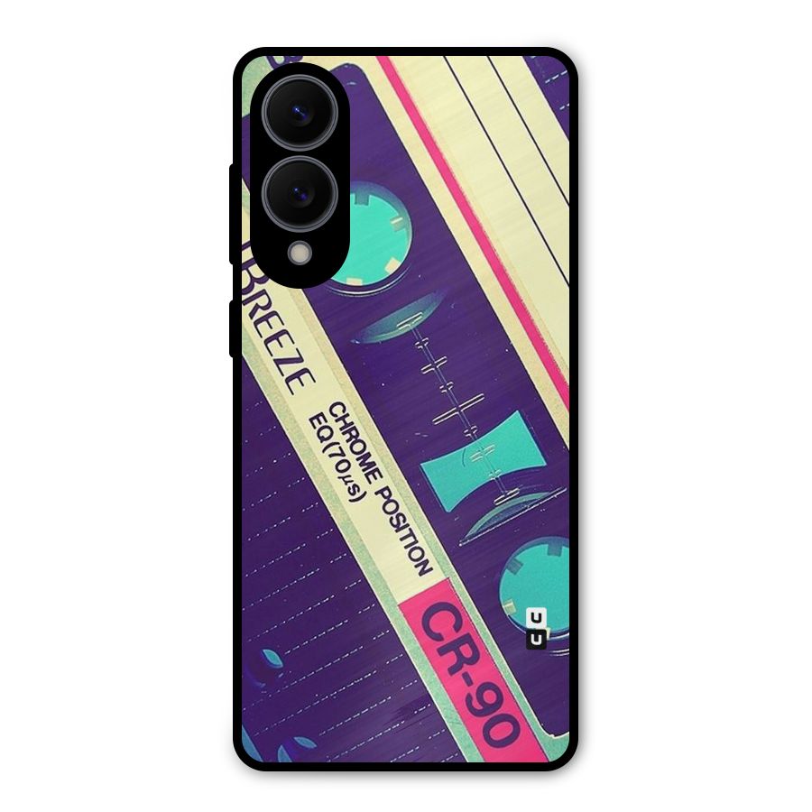 Old Casette Shade Metal Back Case for Galaxy S25 Edge