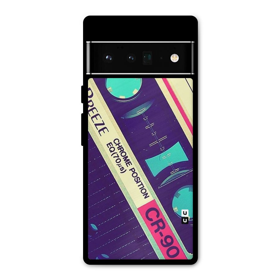 Old Casette Shade Metal Back Case for Google Pixel 6 Pro