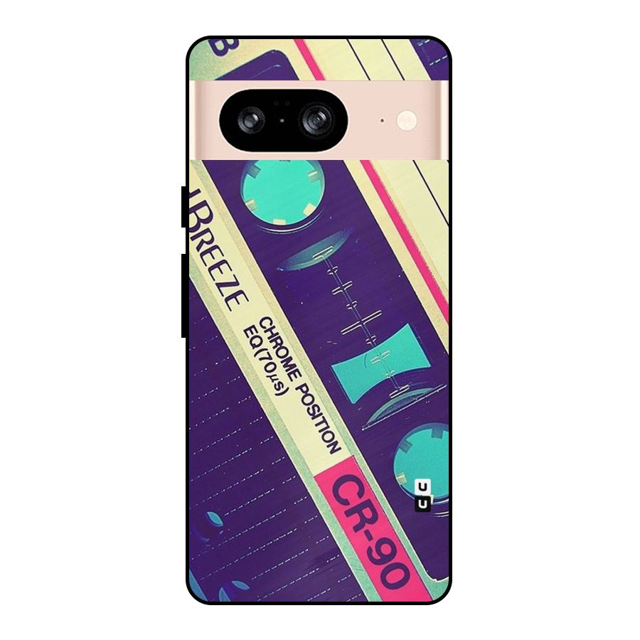 Old Casette Shade Metal Back Case for Google Pixel 8