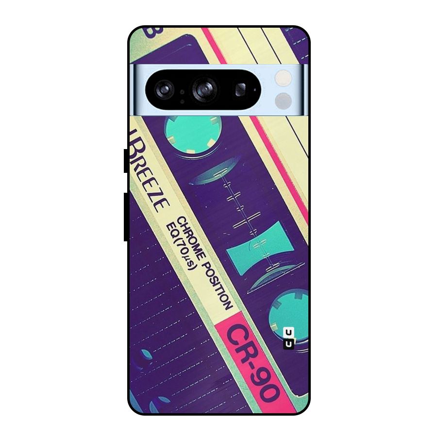 Old Casette Shade Metal Back Case for Google Pixel 8 Pro