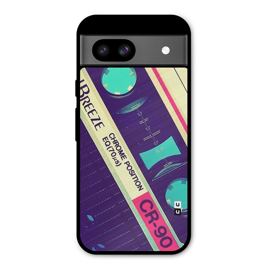 Old Casette Shade Metal Back Case for Google Pixel 8a