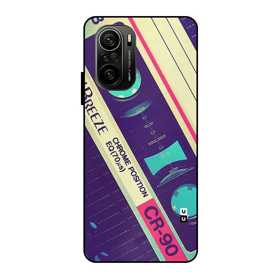 Old Casette Shade Metal Back Case for Mi 11X Pro