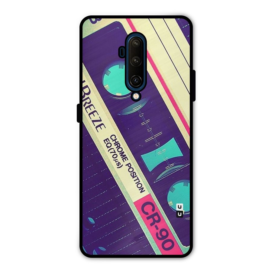 Old Casette Shade Metal Back Case for OnePlus 7T Pro