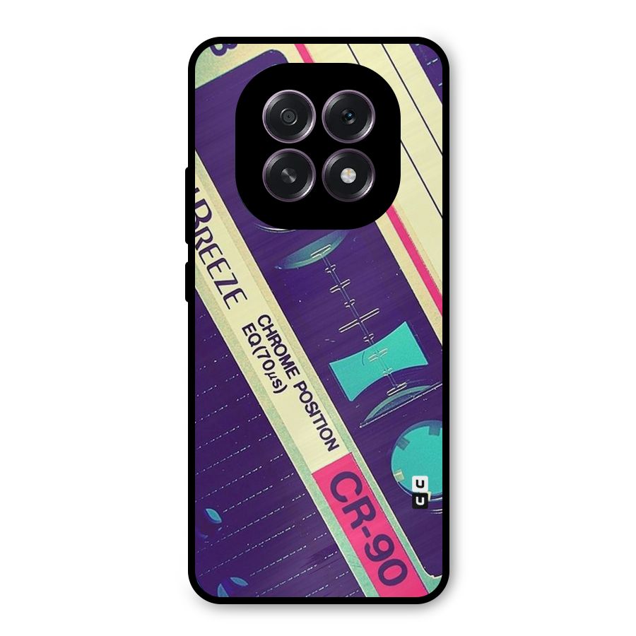Old Casette Shade Metal Back Case for Oppo F29