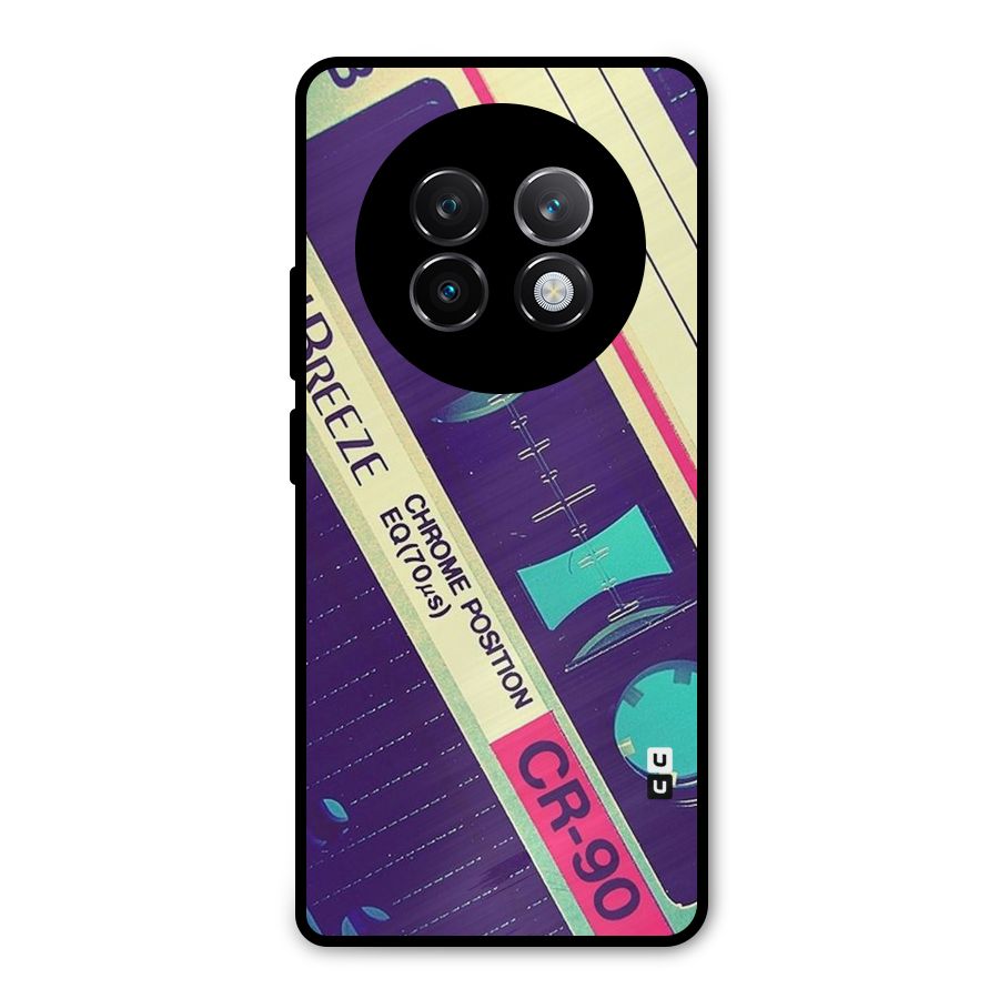 Old Casette Shade Metal Back Case for Realme 13 Plus