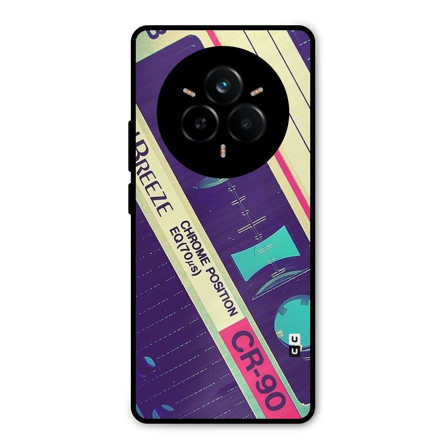 Old Casette Shade Metal Back Case for Realme 14 Pro Plus
