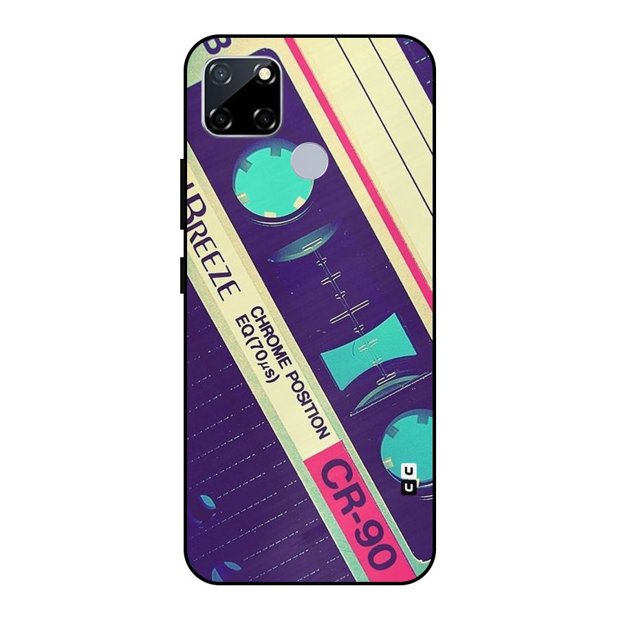 Old Casette Shade Metal Back Case for Realme Narzo 20