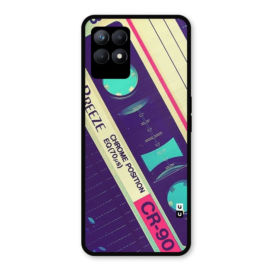Old Casette Shade Metal Back Case for Realme Narzo 50