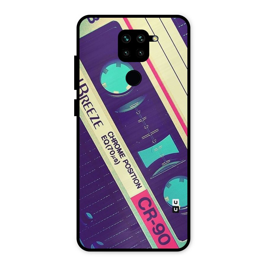 Old Casette Shade Metal Back Case for Redmi Note 9