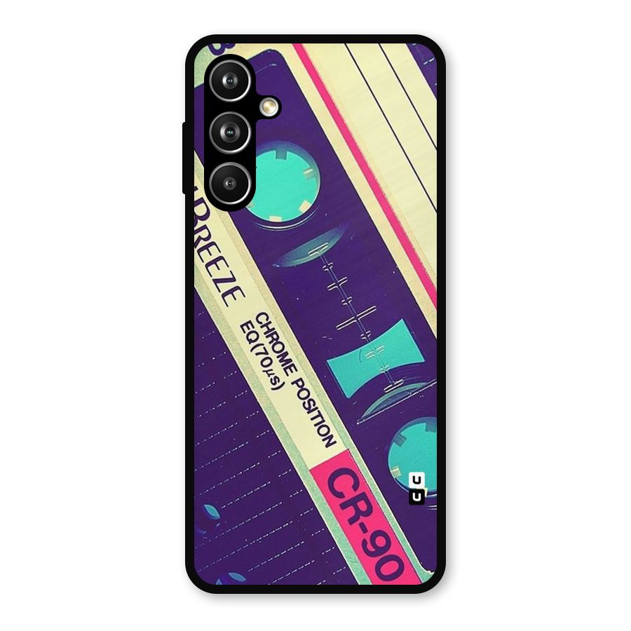 Old Casette Shade Metal Back Case for Samsung Galaxy M54