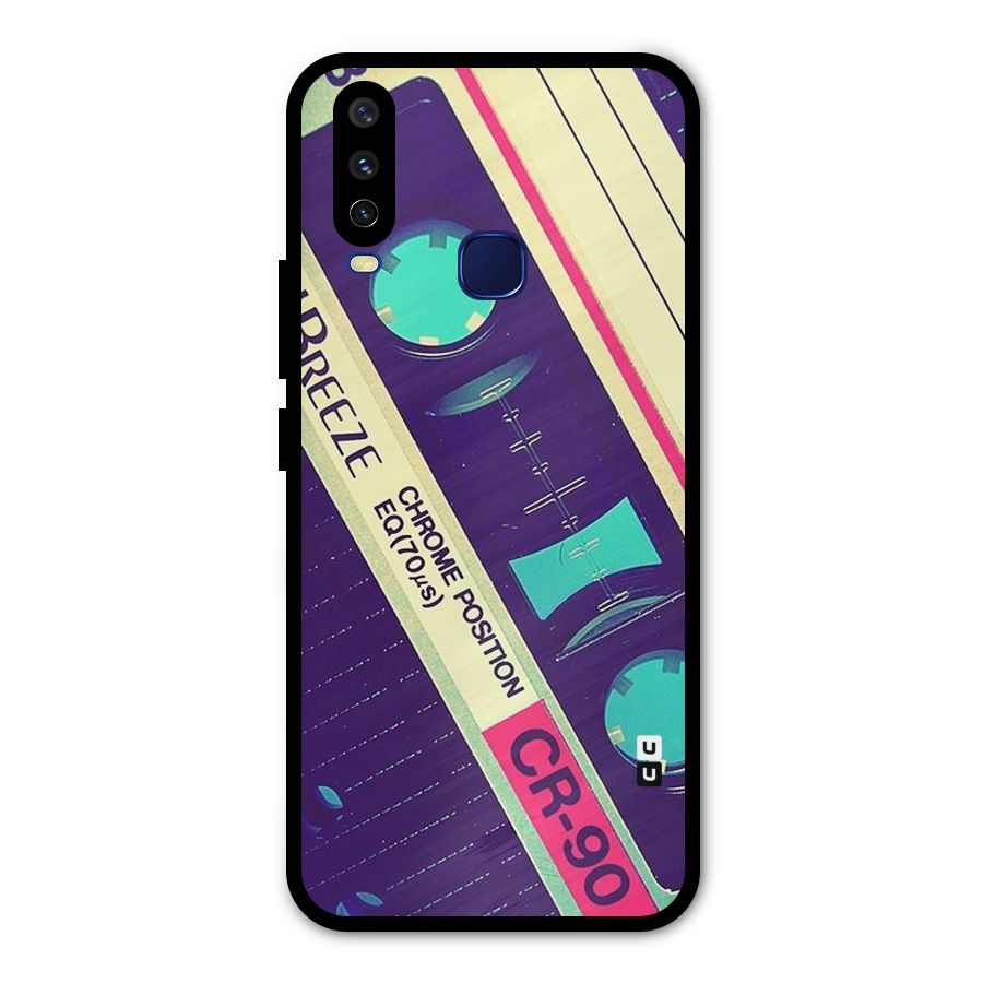 Old Casette Shade Metal Back Case for Vivo Y15