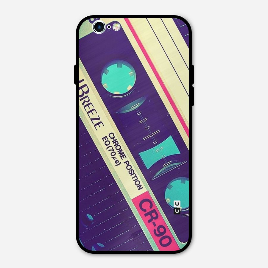 Old Casette Shade Metal Back Case for iPhone 6 6s