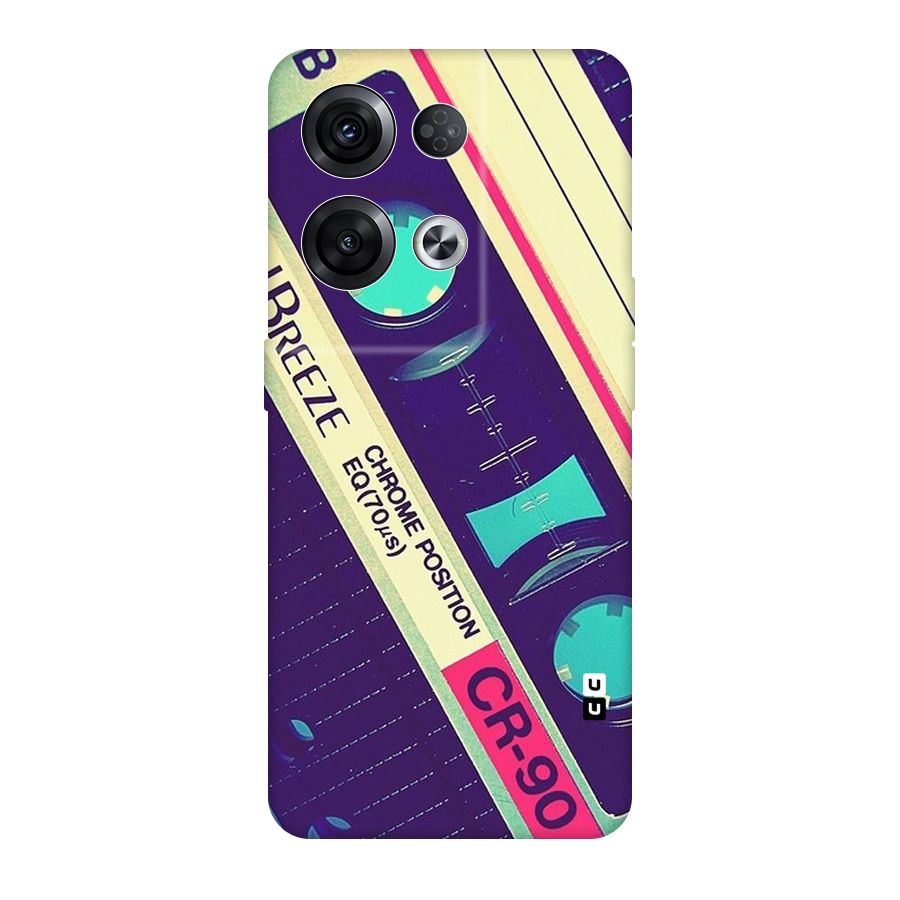 Old Casette Shade Original Polycarbonate Back Case for Oppo Reno8 Pro 5G