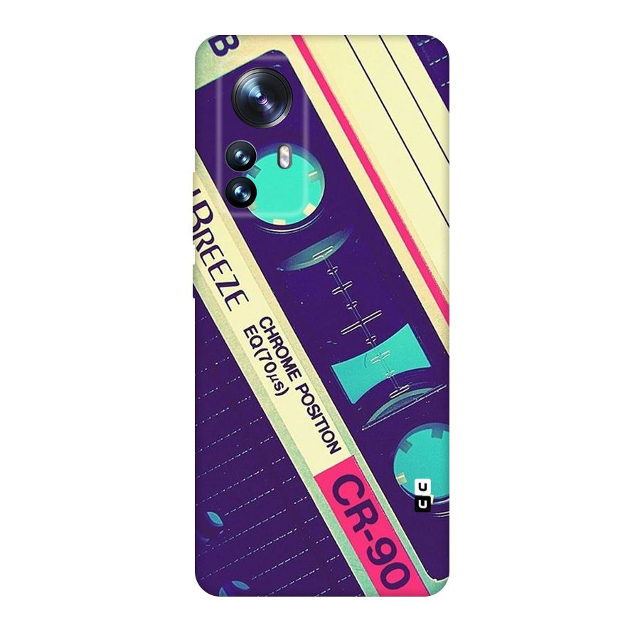 Old Casette Shade Original Polycarbonate Back Case for Xiaomi 12 Pro