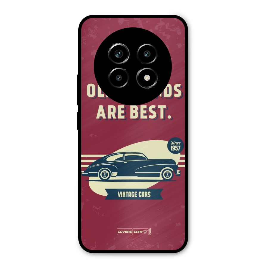 Old Friends Vintage Car Metal Back Case for Realme 13 Pro