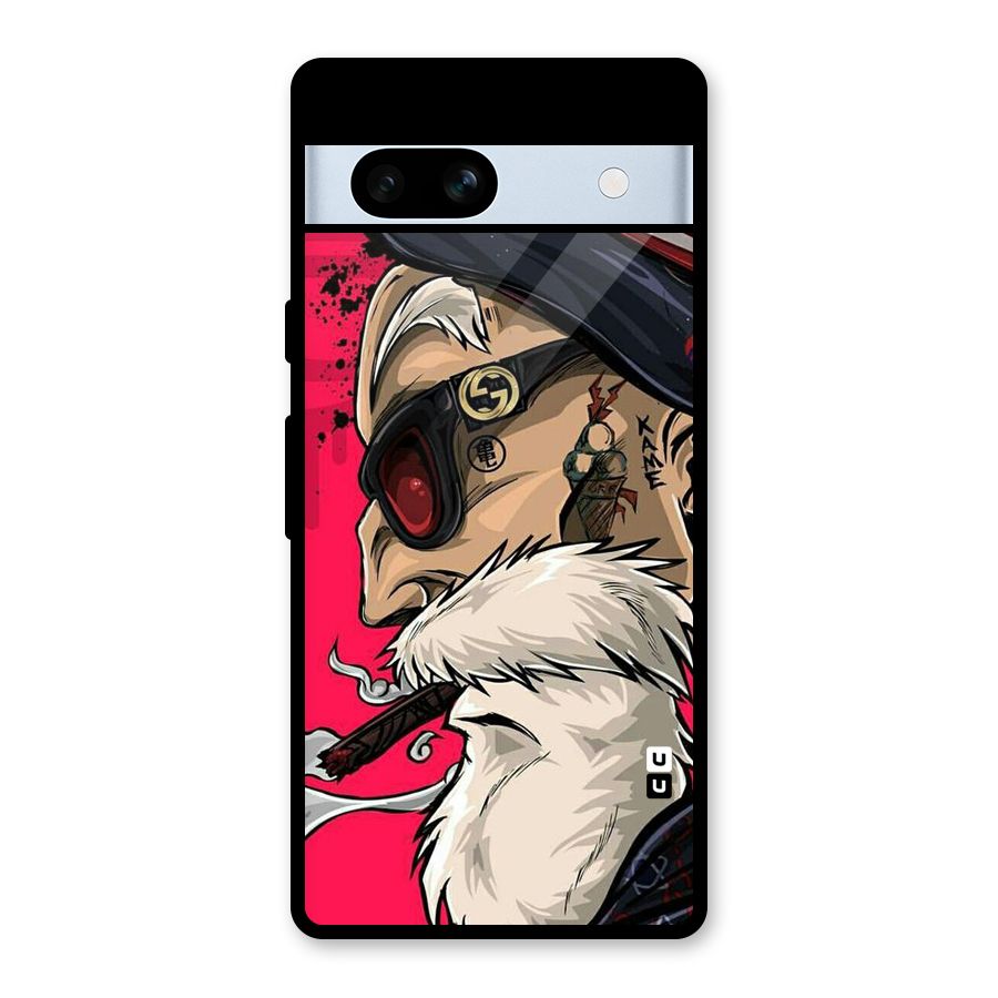 Old Man Swag Glass Back Case for Google Pixel 7a