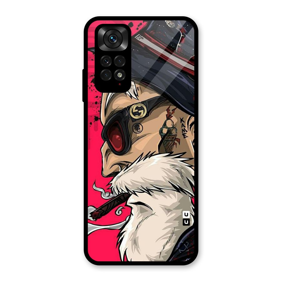 Old Man Swag Glass Back Case for Redmi Note 11S